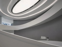 武汉美的·君兰半岛艺术中心室内灯光设计