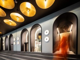 SSAB新展厅的室内灯光设计-视觉上超越橱窗的当代方式的建筑诠释