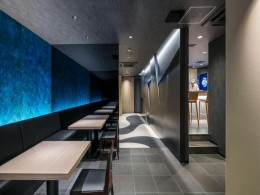 白菊日本料理餐厅灯光氛围设计运用