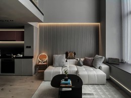 福州 · “潮汐画廊”LOFT公寓灯光设计