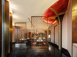 灯光设计案例-南京陆朝·临江台餐厅设计实拍效果图