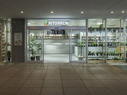 HITOHACHI盆栽商店日本店灯光照明展示-商店灯光照明案例