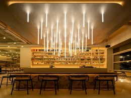 恩施市灯光设计实景拍摄案例 |：对酒 Brunch - Cheers Bar 空间照明设计