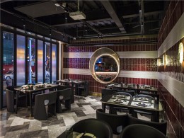 咸阳灯光设计拍摄案例 |Siete7海鲜餐厅酒吧空间照明设计